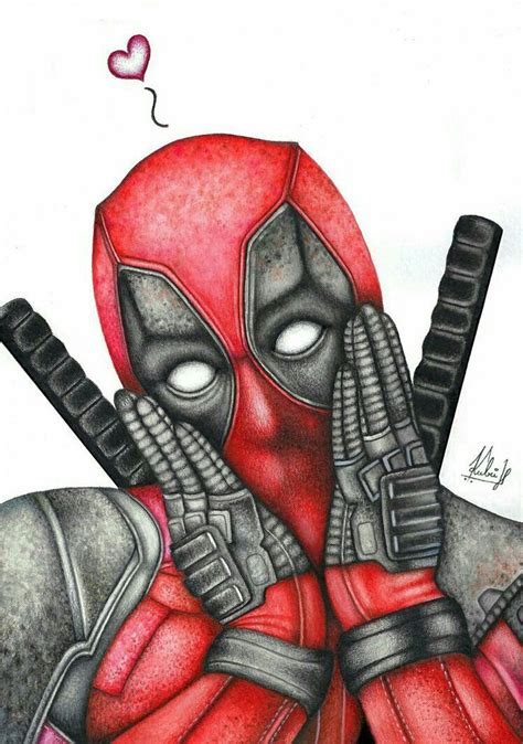 #Deadpool #Fan #Art. (Deadpool) By: HedvikaKubu. (THE * 5 * STÅR * ÅWARD * OF... - #Art #ÅWARD # ...