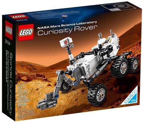 2014 LEGO NASA Mars Science Laboratory Curiosity Rover 21104! - Bricks and Bloks