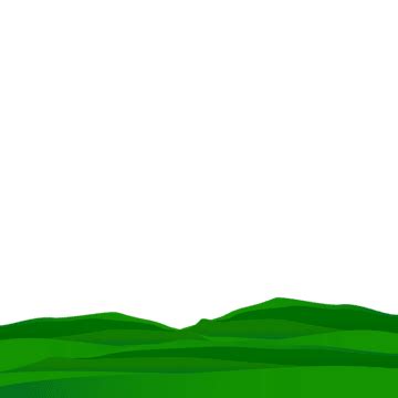 Rocky Green Ground Landscape Transparent Vector Clipart, Green, Ground ...