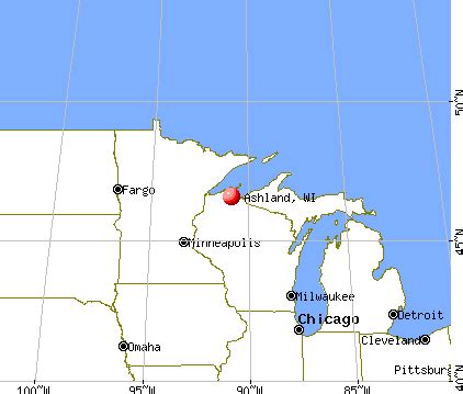 Ashland, Wisconsin (WI 54806) profile: population, maps, real estate ...