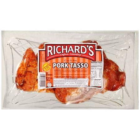 Richard's Cajun Country Pork Tasso, 8 oz - Walmart.com