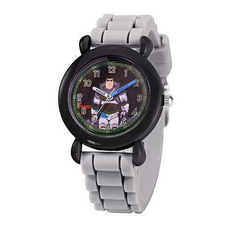 Disney Lightyear Buzz Lightyear Kids' Black Plastic Time Teacher Watch - 20628587 | HSN