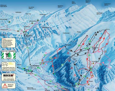 Leukerbad Piste Map | J2Ski