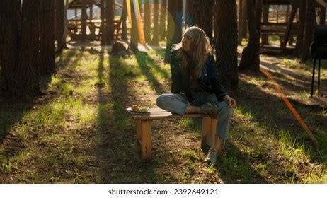 Girl Sitting On Small Bench Stock Photos and Pictures - 7,087 Images ...