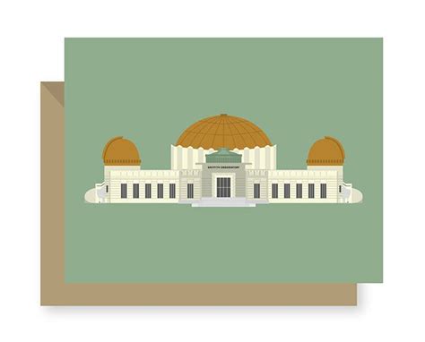 Griffith Observatory Planetarium Architecture California Los - Etsy