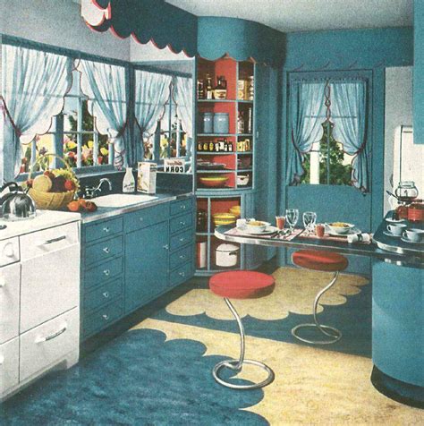 1940s Interior Home Design