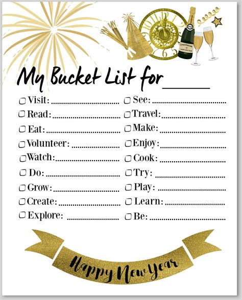 Enjoy this FREE Printable bucket list to write down your family’s ...