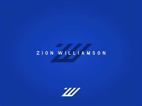 ZW Zion Williamson Logo by Anthony Gribben on Dribbble