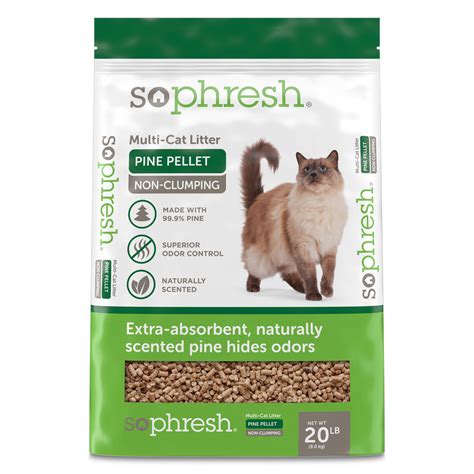 So Phresh Pine Pellet Non-Clumping Cat Litter, 20 lbs. | Petco