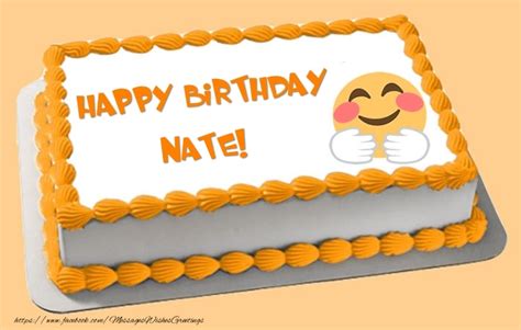 Happy Birthday Nate! Cake - Greetings Cards for Birthday for Nate ...