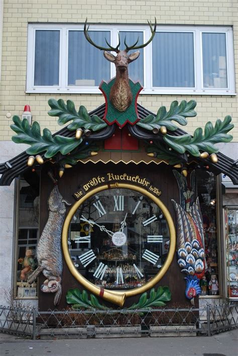 World's Largest Cuckoo Clock in Wiesbaden, Germany ... | Cuckoo clock ...