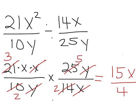 ShowMe - Cross Multiplication with fractions and variables