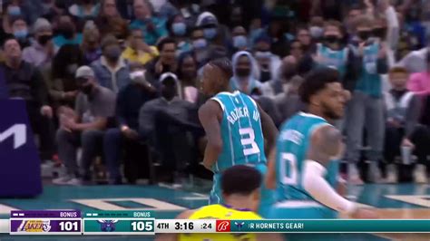 Charlotte Hornets Highlights vs. Los Angeles Lakers | Charlotte Hornets