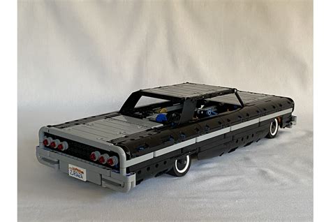 LEGO MOC Lowrider hopper Chevrolet Impala 1964 by RedHotRod | Rebrickable - Build with LEGO