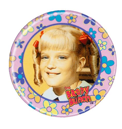 The Brady Bunch Cindy | Busy Beaver Button Museum