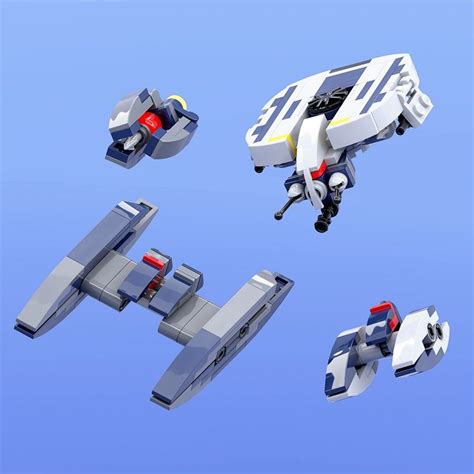 LEGO MOC Separatist Droid Starfighters - 1 : 144 - Mini - Seperatist ...