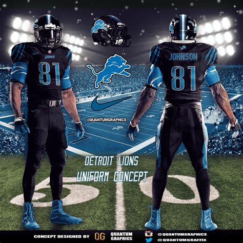 The evolution of the Detroit Lions uniform - sol-inc.jp