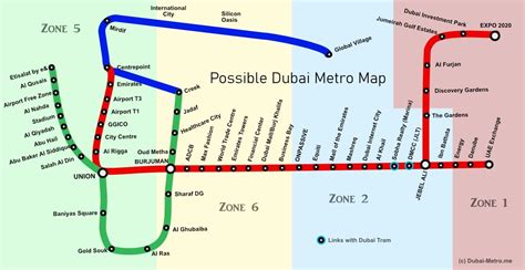 BLUE LINE DUBAI METRO