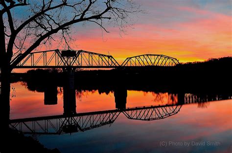 Sunset over the Cumberland River. | Cumberland river, Beautiful sunset, Sunset