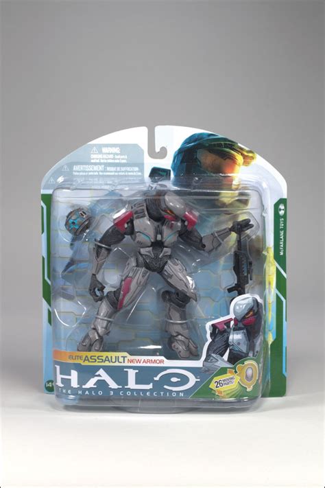 Elite Assault silver Halo Collection Action Figure McFarlane