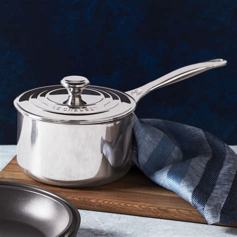 Le Creuset Stainless Steel Saucepan - 3-quart – Cutlery and More