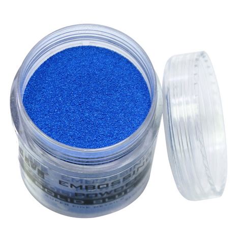 Embossing Powder Solid Blue 24gms For DIY Decorative Art and Craft Supplies