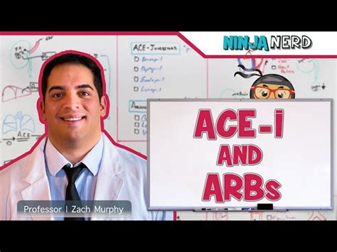 Free Video: ACE-I and ARBs - Mechanism of Action, Indications, Adverse Reactions ...