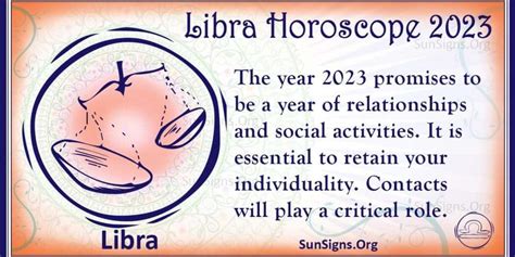 Libra Horoscope 2023 - Get Your Predictions Now! - SunSigns.Org