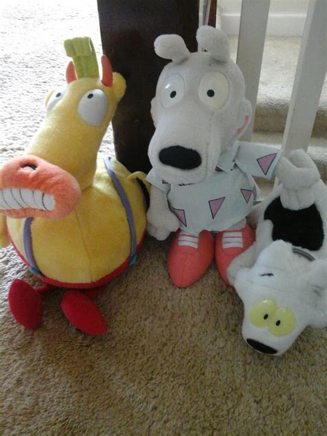 Rocko's Modern Life plushes! by SlimeyWoolHat on DeviantArt