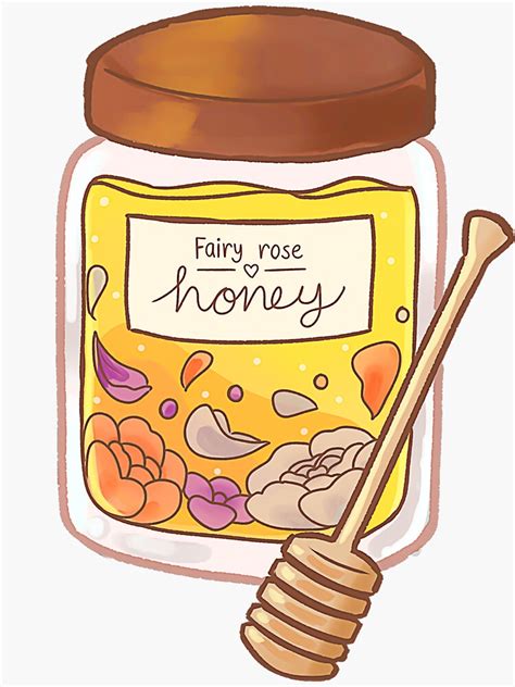 "Stardew Valley Fairy Rose Honey" Sticker for Sale by Alitrnbull ...