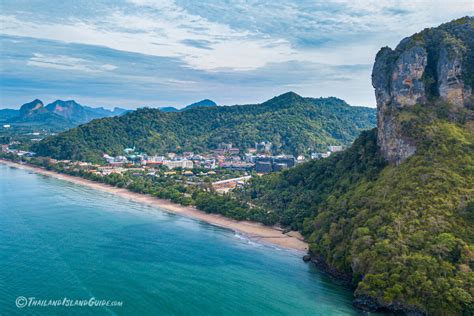Discover Ao Nang on Krabi Beaches from the Air ~ Thailand Island Guide