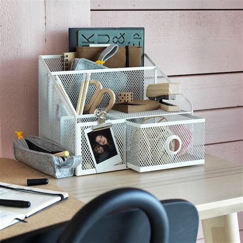 DRÖNJÖNS Desk organizer, 9 ¾x7 ¾" - IKEA