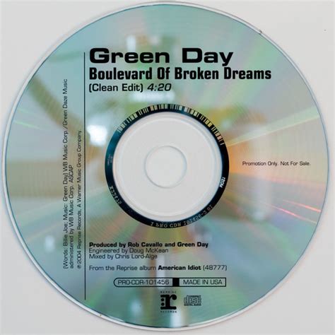 Green Day - Boulevard Of Broken Dreams (2004, CD) | Discogs