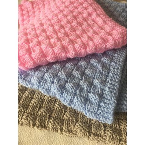 Quick and Easy Basket Weave Baby Blanket Knitting pattern by Daisy Gray Knits | Knitting ...