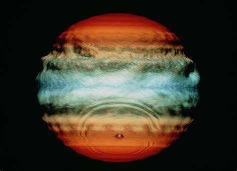 Simulation Of Jupiter After Comet Impact Photograph by Harrington Et Al./science Photo Library ...