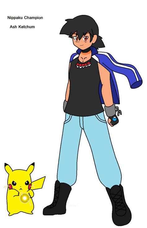 Champion Ash Ketchum 2 by Otaku-Seraph on DeviantArt