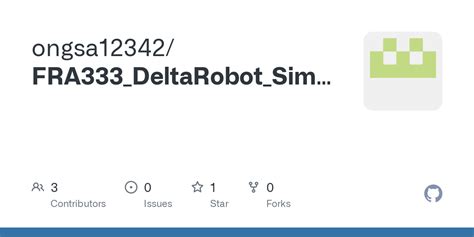 GitHub - ongsa12342/FRA333_DeltaRobot_Simulation
