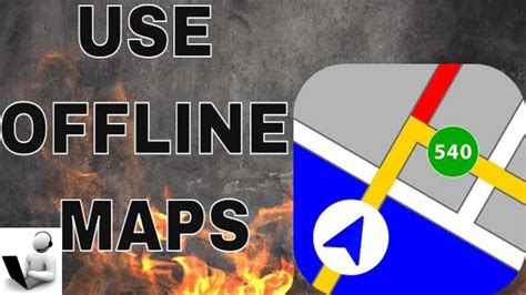 How To Use Offline Maps - YouTube