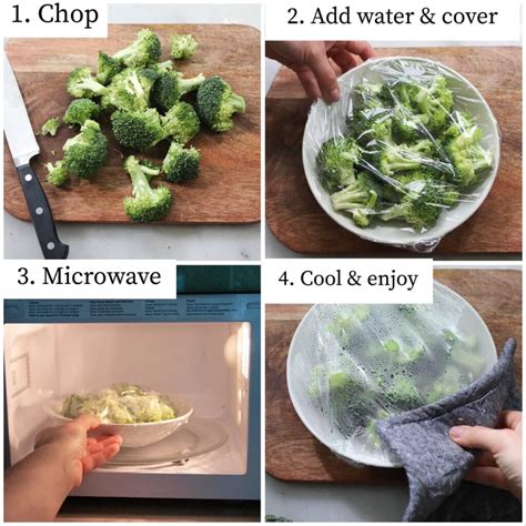 Easy Microwave Broccoli - Cook At Home Mom