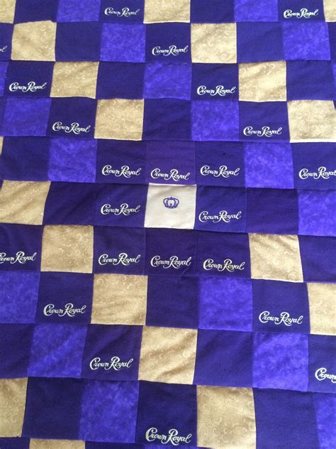 The Smart Momma: Crown Royal Bag Quilt