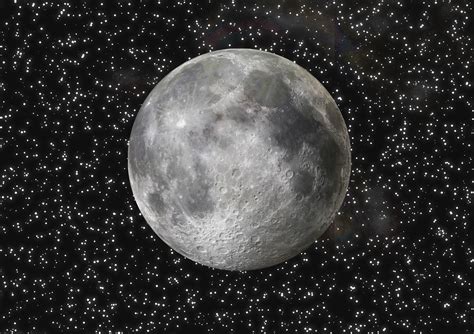 Galaxy Full Moon Free Stock Photo - Public Domain Pictures