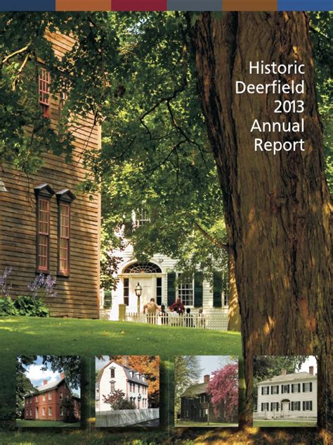 2013 Historic Deerfield Annual Report | Museum | Deferral