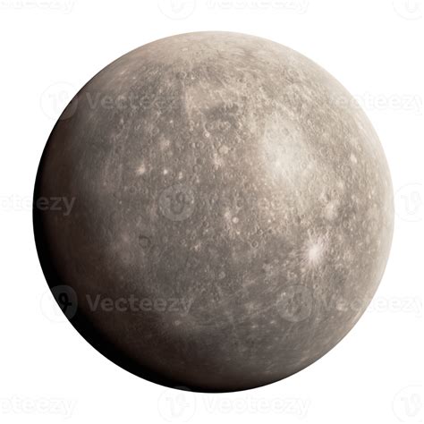 isolated realistic Mercury illustration 20922020 PNG