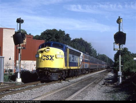 CSXT 116 CSX Transportation (CSXT) EMD F7(A) at Rockville, Maryland by Wade H. Massie | Csx ...