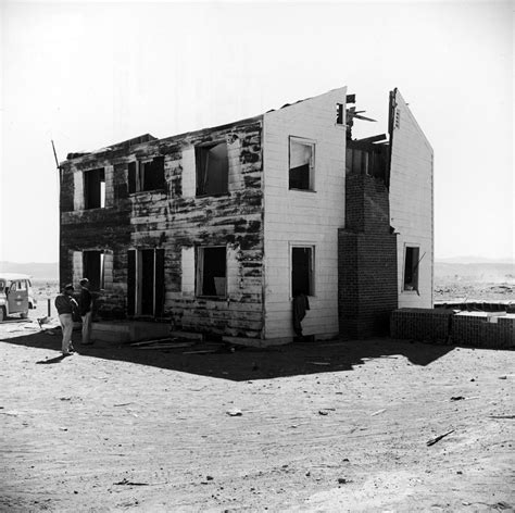 Photos From an Atomic Bomb Test in the Nevada Desert, 1955