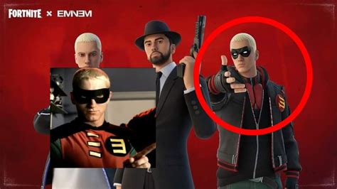 So, the first robin skin in the game is eminem... : r/FortNiteBR