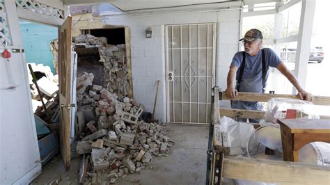 Ridgecrest California earthquake damage, shaking and aftermath in Kern ...