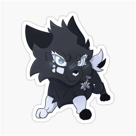 "Kuro" Sticker for Sale by Skymon | Redbubble