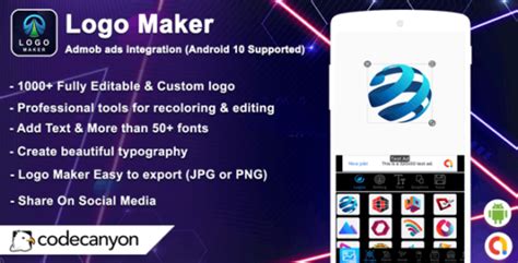 Android Logo Maker - Free Graphic Design & Logo Templates - CodingTop