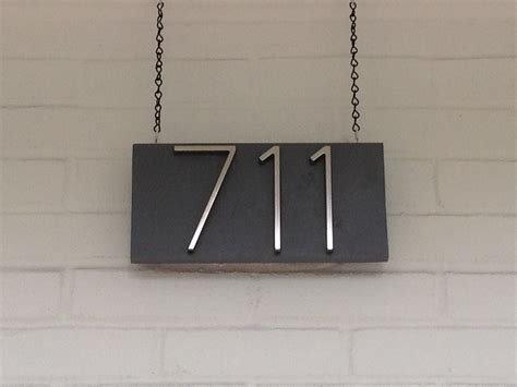 Mad for Mid-Century: DIY Mid-Century Modern House Numbers